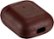 Alt View Zoom 13. Platinum™ - Leather Case for Apple AirPods - Brown.