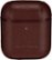 Left Zoom. Platinum™ - Leather Case for Apple AirPods - Brown.