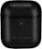 Left Zoom. Platinum™ - Leather Case for Apple AirPods - Black.
