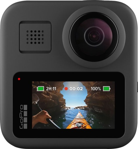 Gopro Max 360 Degree 6k Action Camera Black Chdhz 201 Xx Best Buy