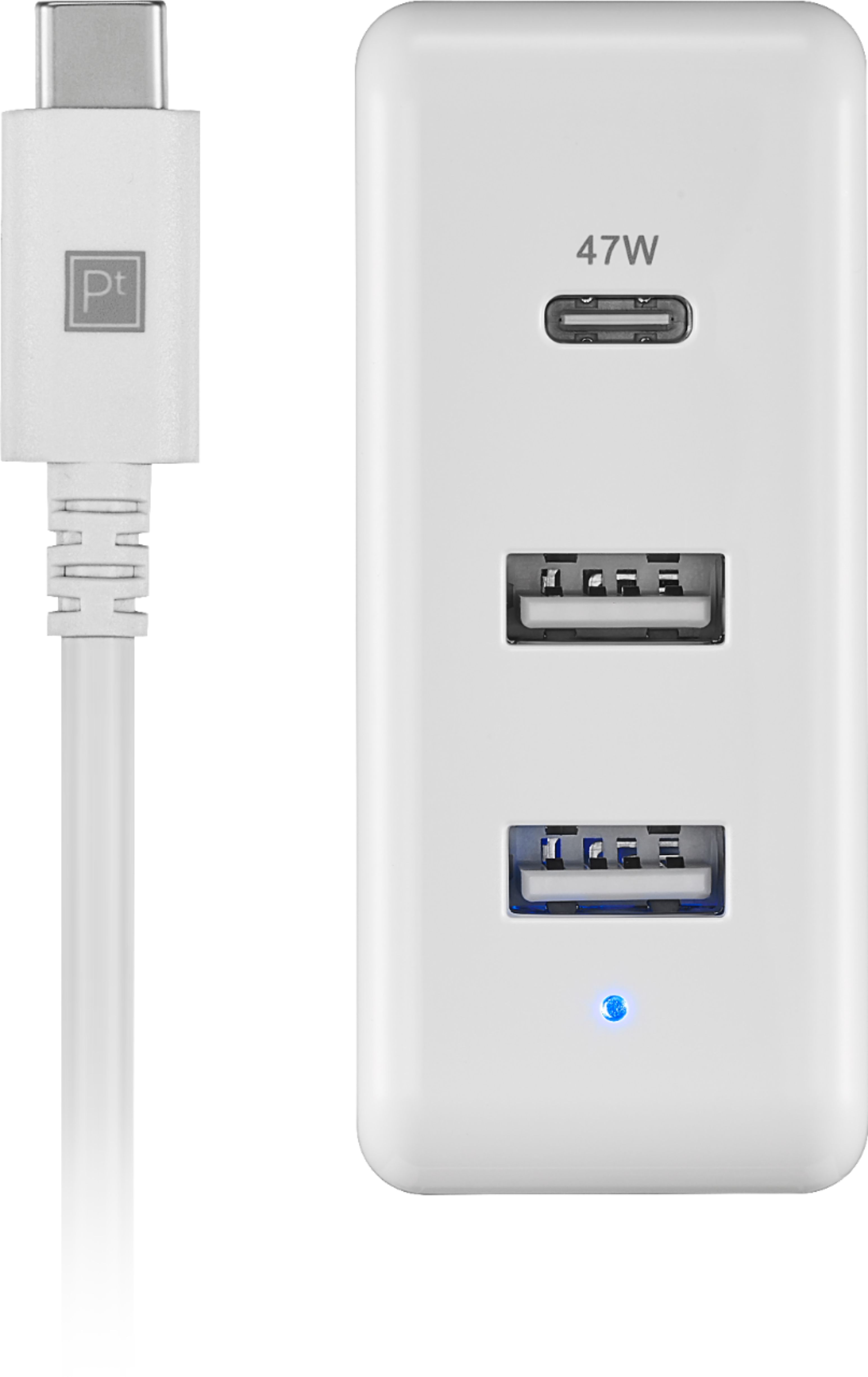 Platinum 65w Usb C Wall Charger With Usb C Cable And 2 Usb Ports