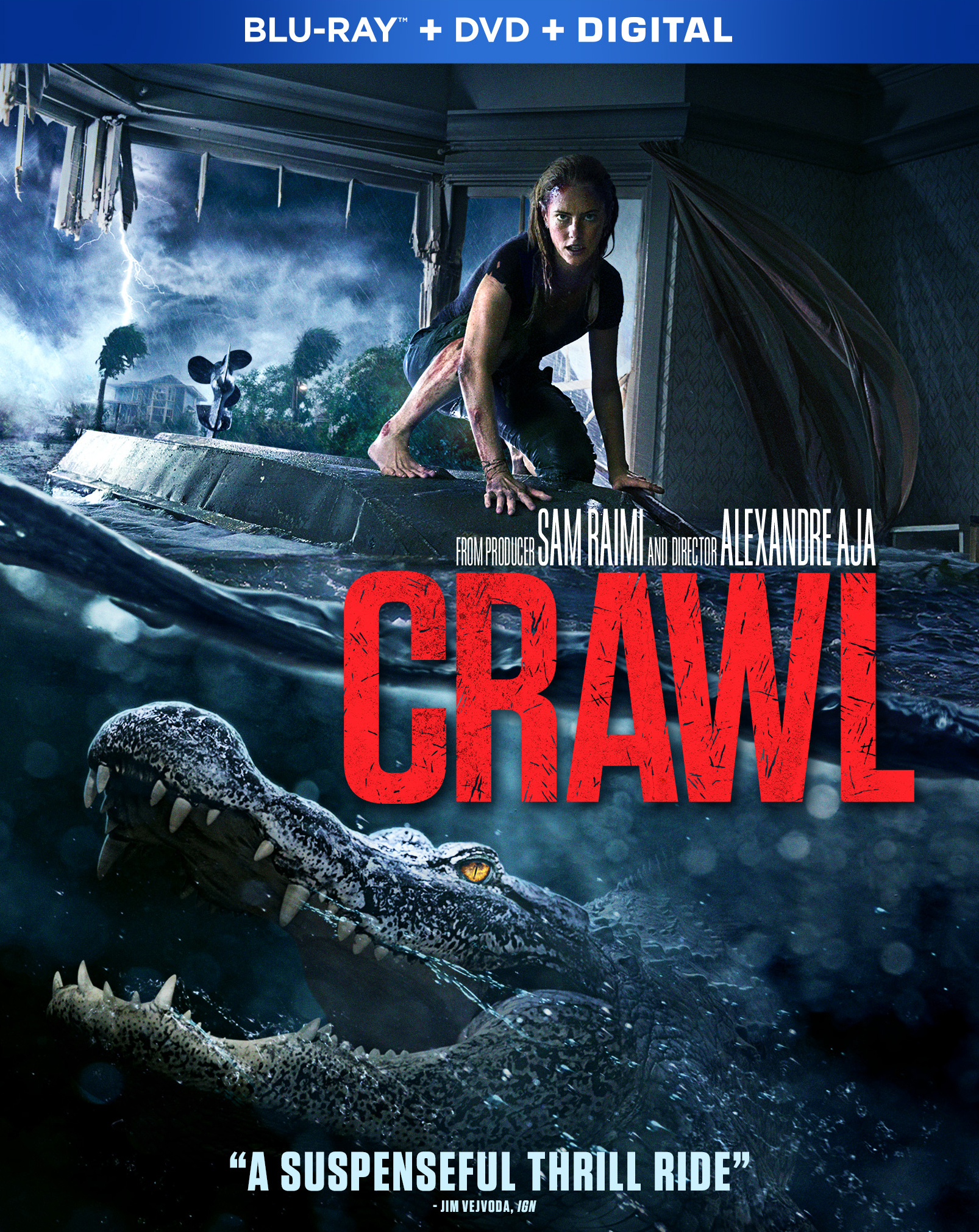 Crawl [Includes Digital Copy] [Blu-ray/DVD] [2019]