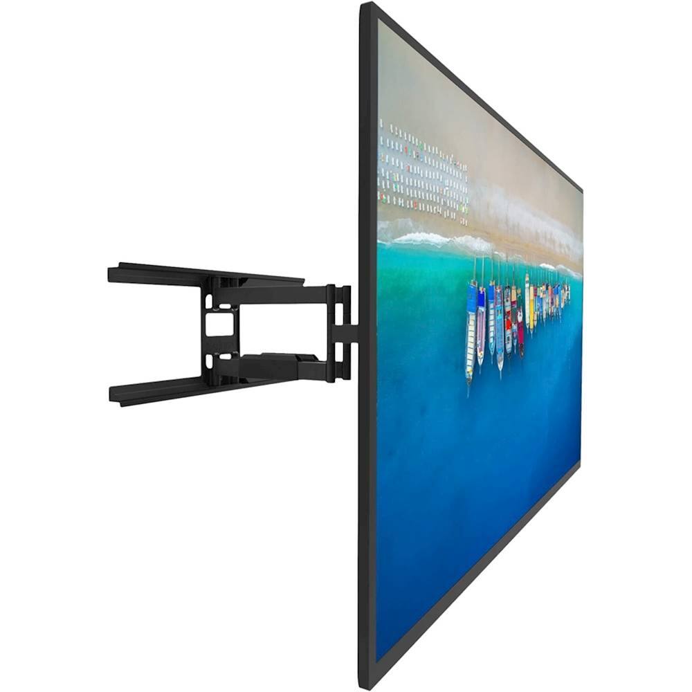 Alt View 11. Kanto - Full-Motion TV Wall Mount for Most 40" - 90" TVs - Extends 28" - Black.
