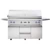 Angle. Viking - Professional 5 Series Gas Grill - Stainless Steel.