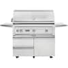 Angle. Viking - Professional 5 Series Gas Grill - Stainless Steel.