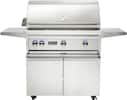 Angle. Viking - Professional 5 Series Gas Grill - Stainless Steel.