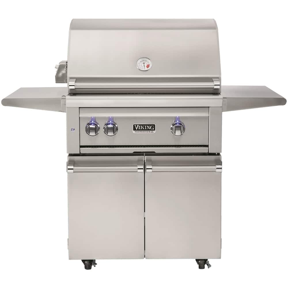 Viking - Barbeque Gas Grill - Stainless Steel - Angle_Zoom