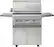 Angle. Viking - Professional 5 Series Gas Grill - Stainless Steel.
