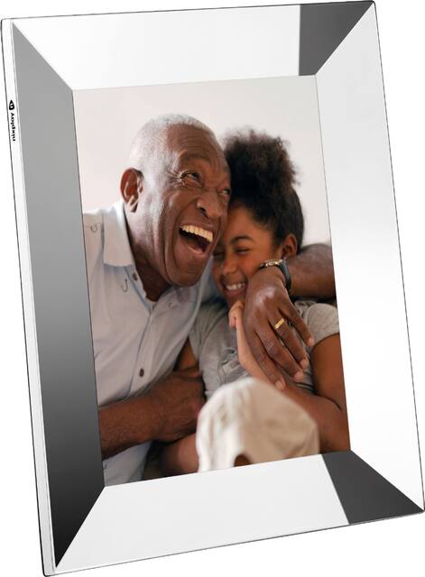 Nixplay 9 7 Lcd Digital Photo Frame Metal W10g Best Buy