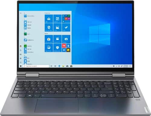Lenovo - Yoga C740 2-in-1 15.6" Touch-Screen Laptop - Intel Core i5 - 12GB Memory - 256GB Solid State Drive - Iron Gray