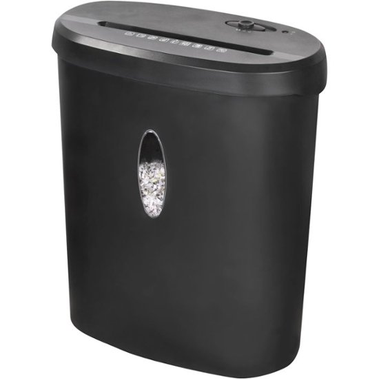 Sentinel 10Sheet Microcut Paper Shredder Black FM100B Best Buy