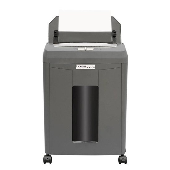 Boxis AutoShred 70Sheet Microcut CreditCard/Paper Shredder Charcoal