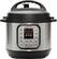 Angle. Instant Pot - Duo 3 Quart 7-in-1 Multi-Use Pressure Cooker - Black/Stainless Steel.