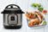 Alt View Zoom 13. Instant Pot - Duo 3 Quart 7-in-1 Multi-Use Pressure Cooker - Black/Stainless Steel.