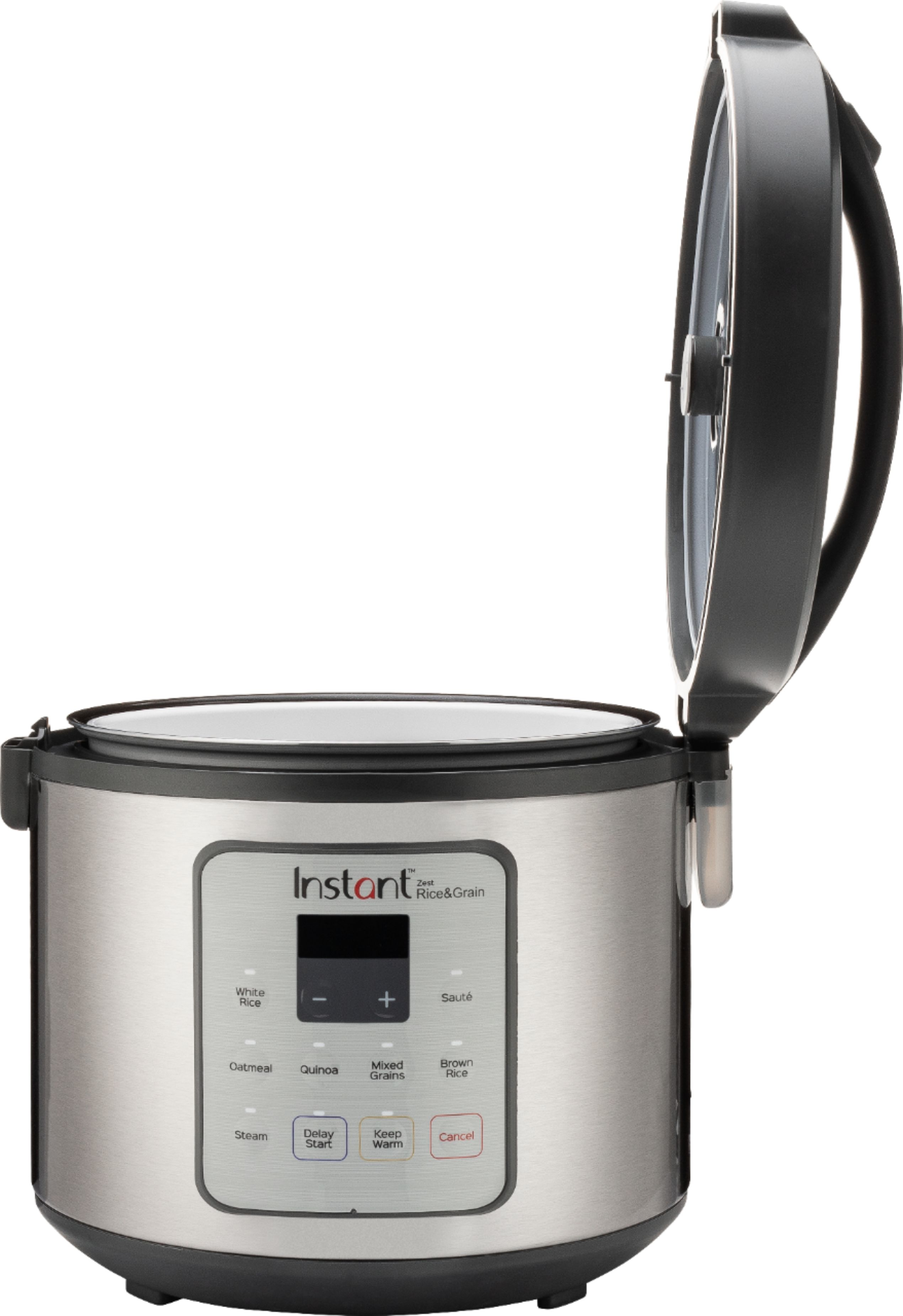 Best Buy: Insignia™ 20-Cup Rice Cooker and Steamer Stainless Steel  NS-RC20CSS1