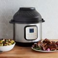 Alt View 13. Instant Pot - 8 Quart Duo Crisp 11-in-1 Electric Pressure Cooker with Air Fryer - Stainless Steel/Silver.