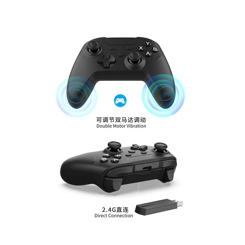 Dobe TYX 3618B Steam Controller, Wireless Gaming Controller for