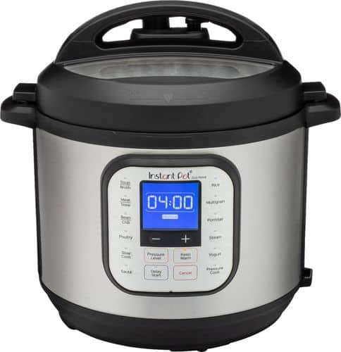 Instant Pot - Duo Nova 6-Quart 7-in-1, One-Touch Multi-Cooker - Silver