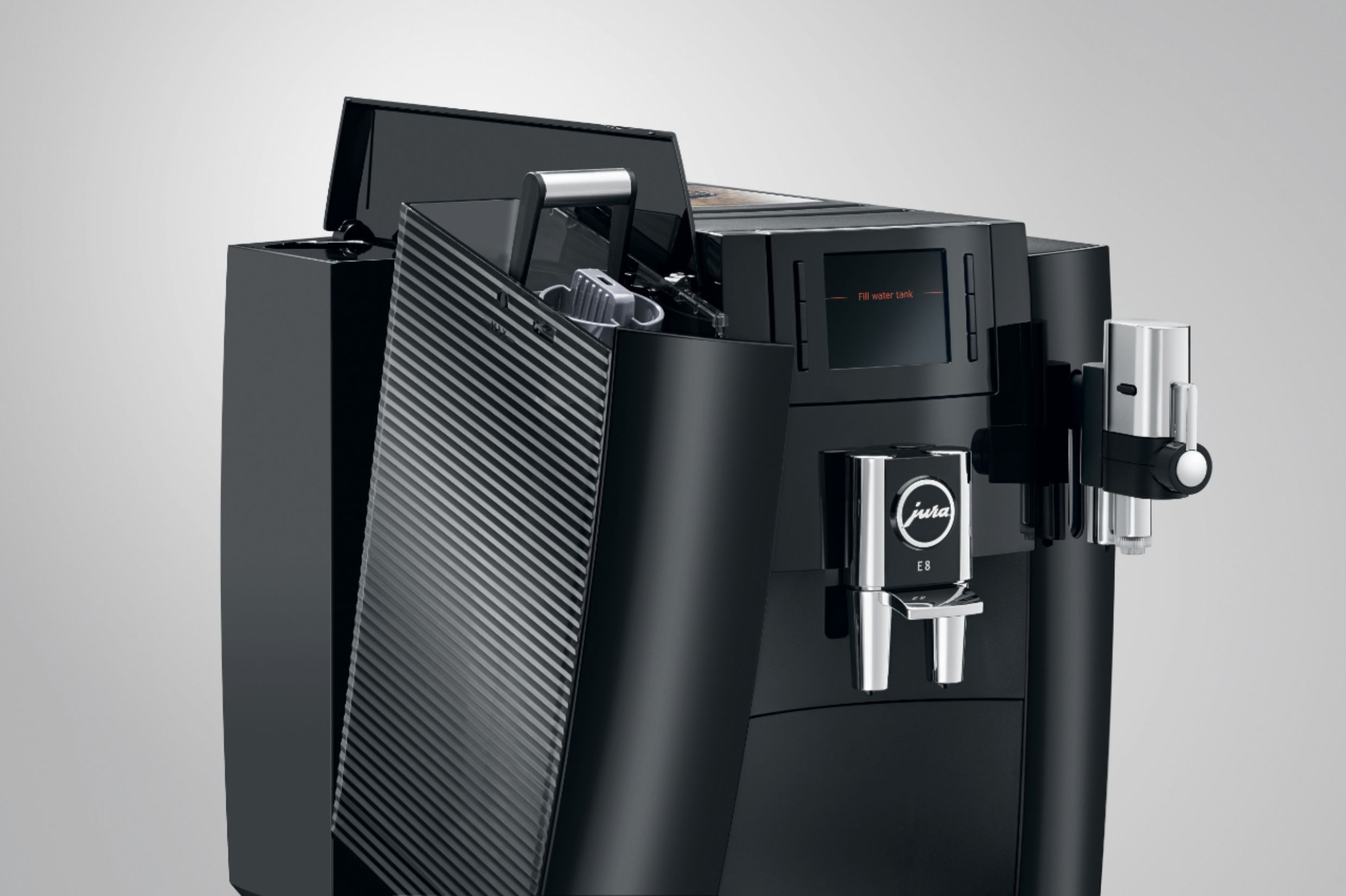 Jura E8 12-Cup Automatic Coffee Machine Piano Black 15270 - Best Buy