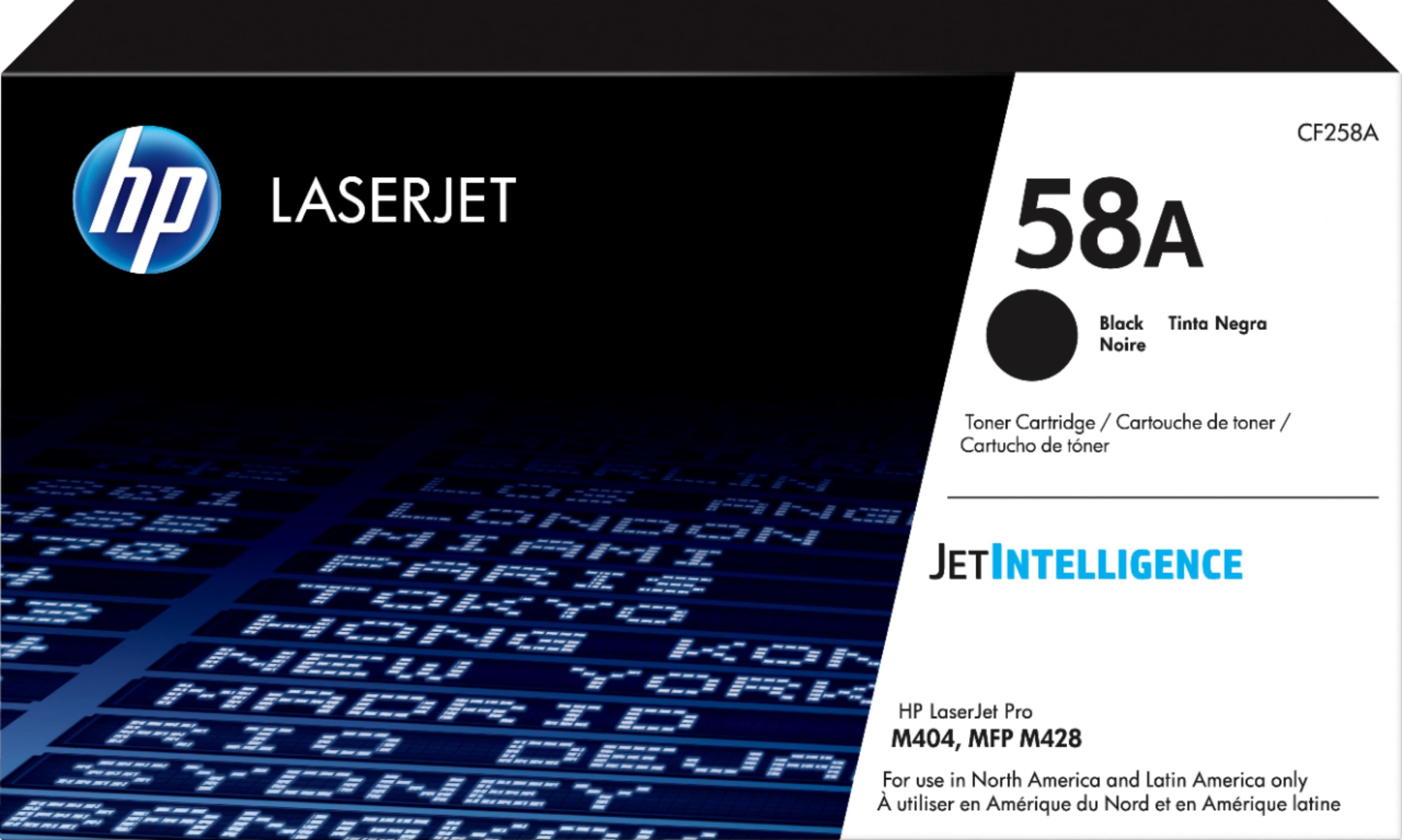 HP - 58A Standard Capacity Toner Cartridge - Black - Front_Zoom