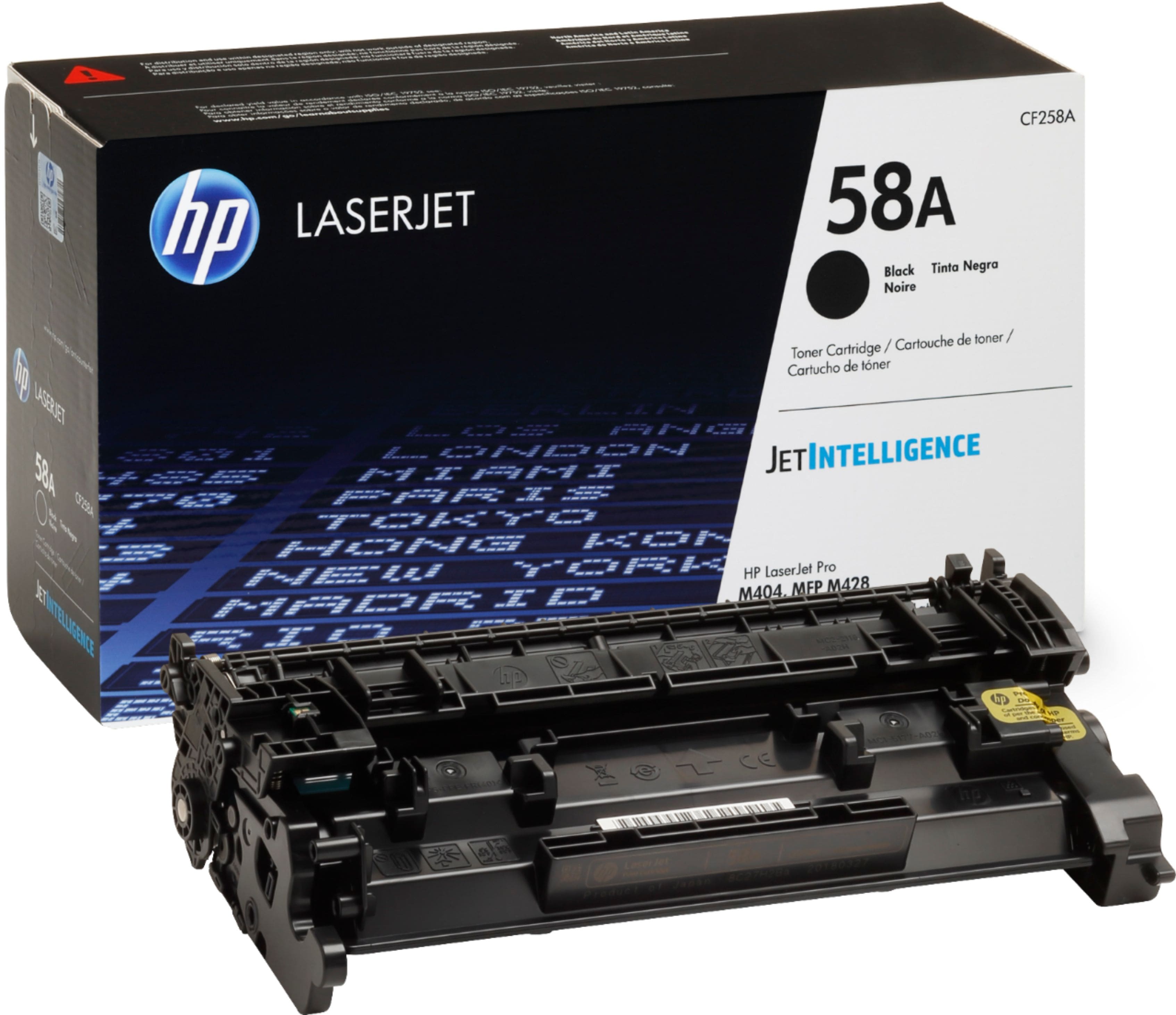 Alt View 11. HP - 58A Standard Capacity Toner Cartridge - Black.