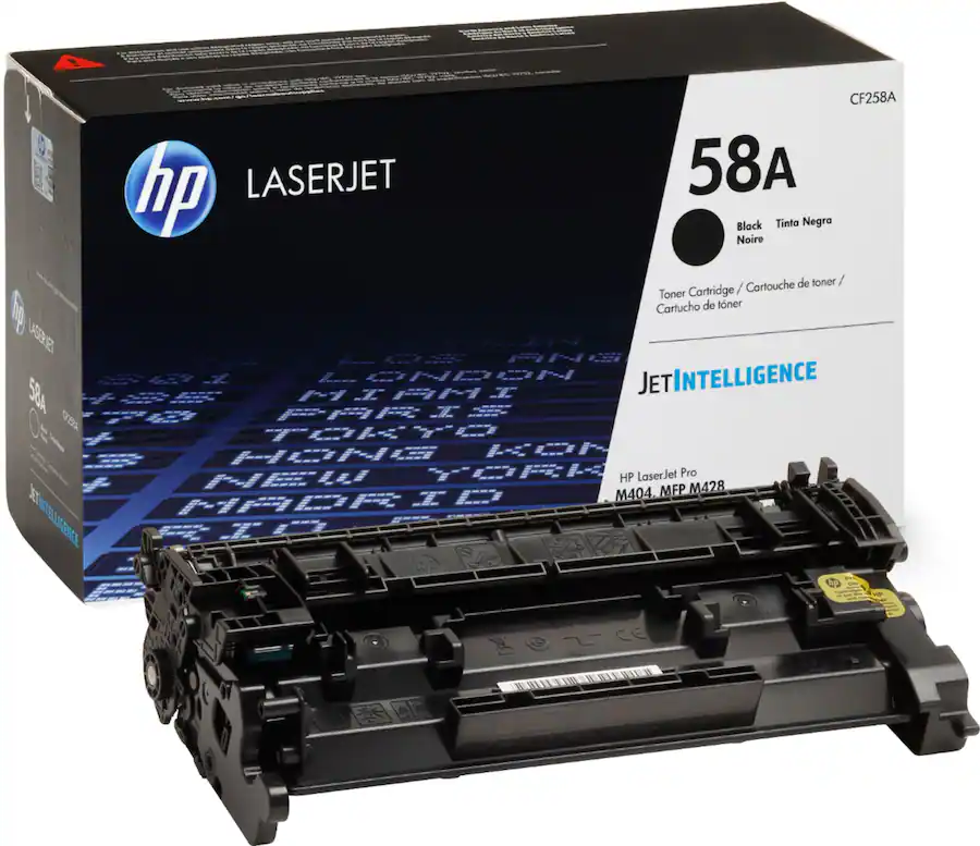 Hp Ink 58 HP 58A Standard Capacity Toner Cartridge Black CF258A - Best Buy