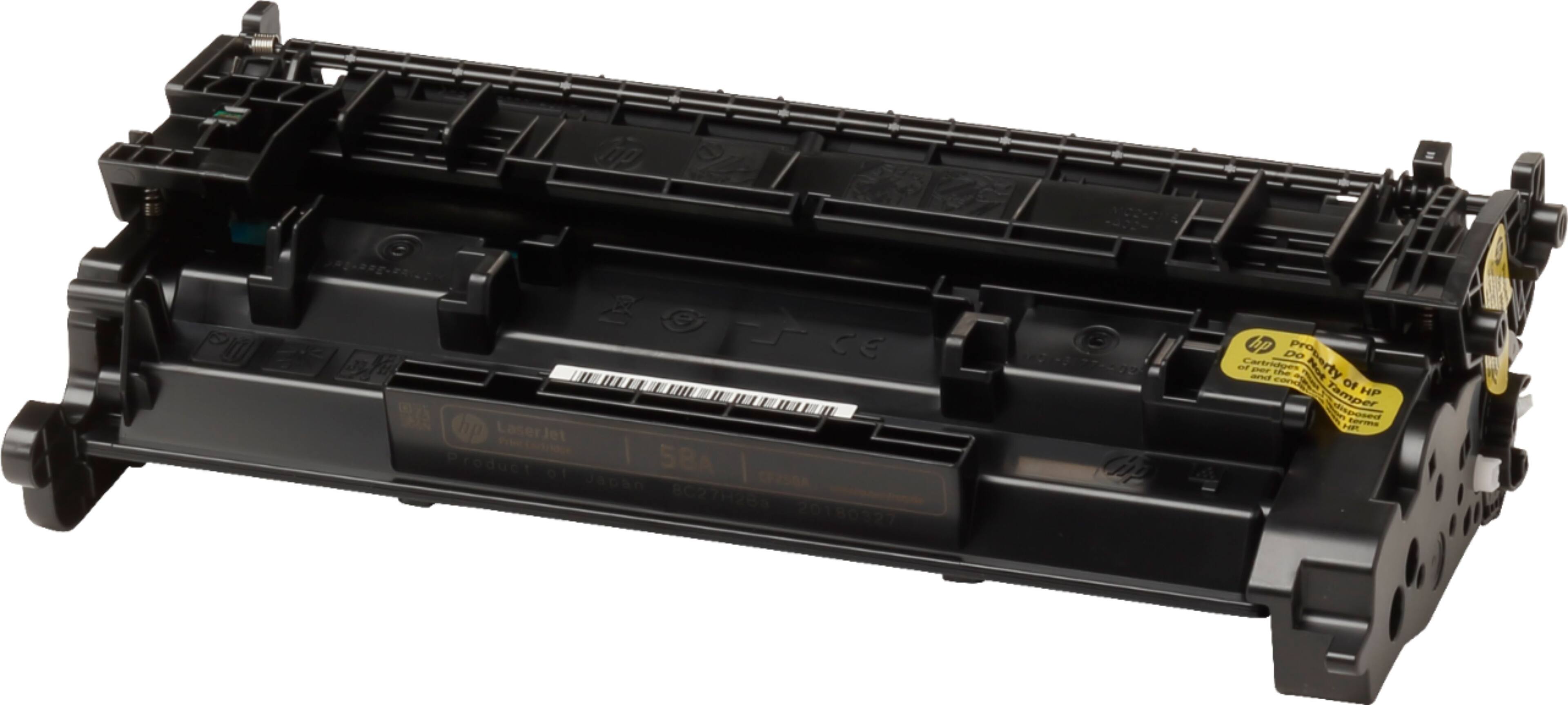 Alt View 12. HP - 58A Standard Capacity Toner Cartridge - Black.