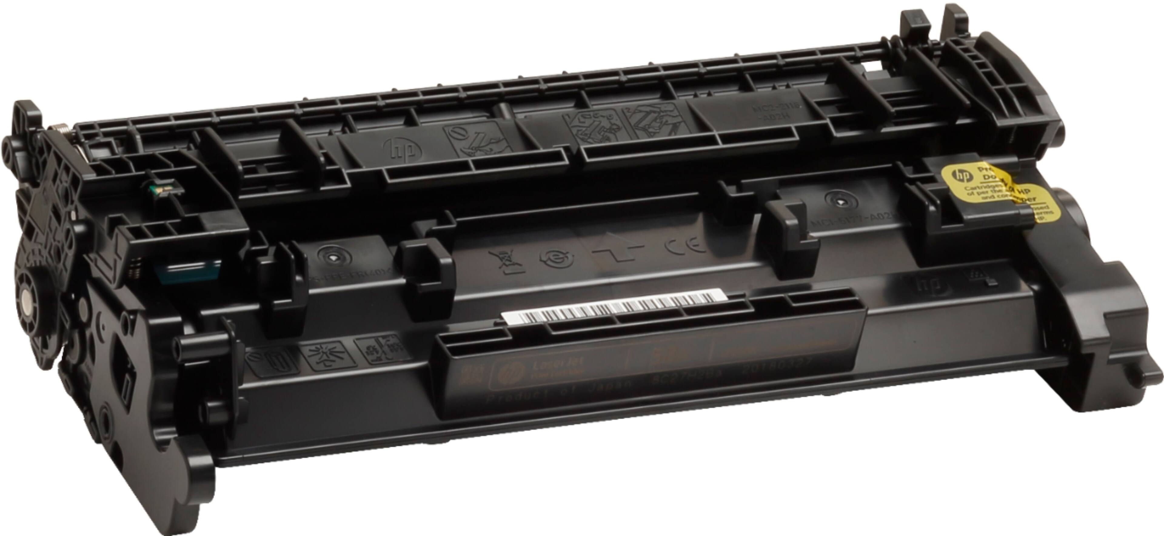 Alt View 13. HP - 58A Standard Capacity Toner Cartridge - Black.