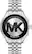 Alt View 11. Michael Kors - Gen 5 Lexington Smartwatch 44mm Stainless Steel - Silver with Silver Stainless Steel Band.