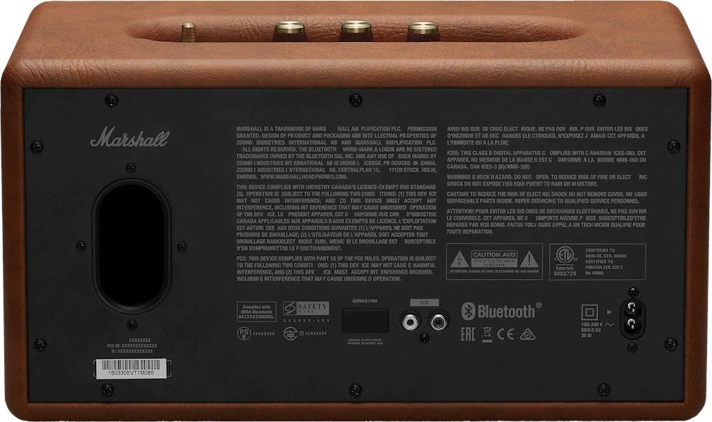 Marshall Stanmore II Bluetooth Speaker System - Back Cover Only
