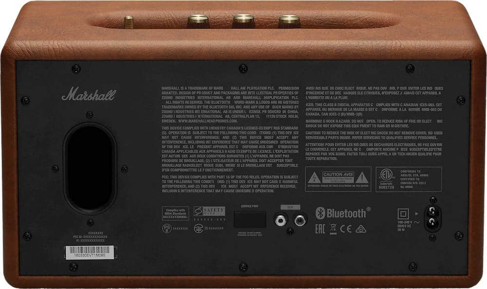  Marshall Stanmore II - Altavoz Bluetooth, color marrón