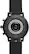 Back. Fossil - Gen 5 Smartwatch 44mm Stainless Steel - Black with Black Silicone Band.