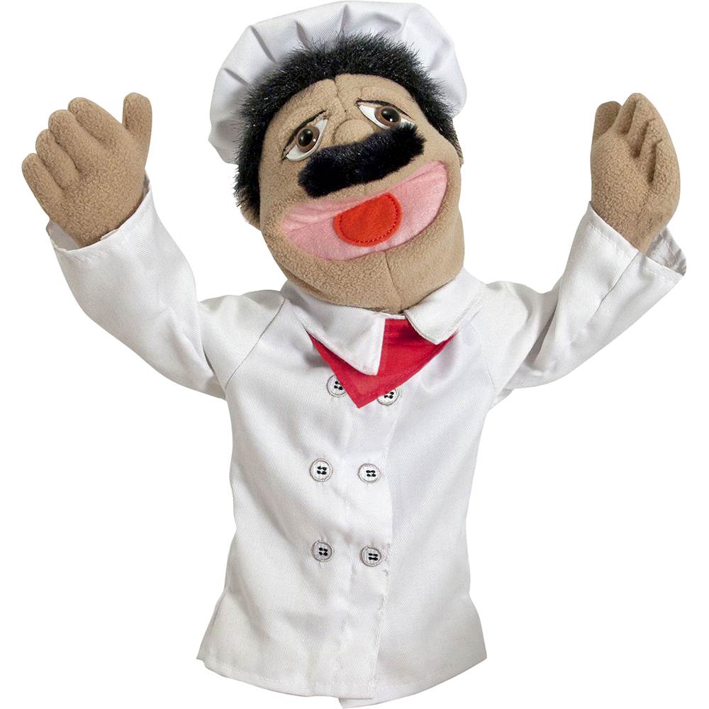 Melissa & Doug 2553 Realistic Chef Puppet for sale online 