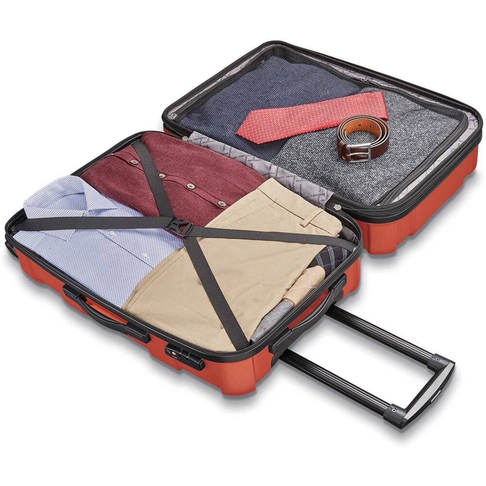 Alt View 16. Samsonite - Centric 24" Spinner - Burnt Orange.
