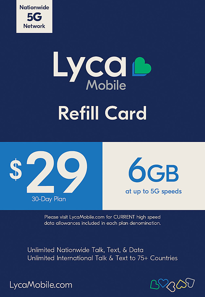 Lyca Mobile - 2GB/mo, unlimited throttled @ $5/mo for 6 months : r
