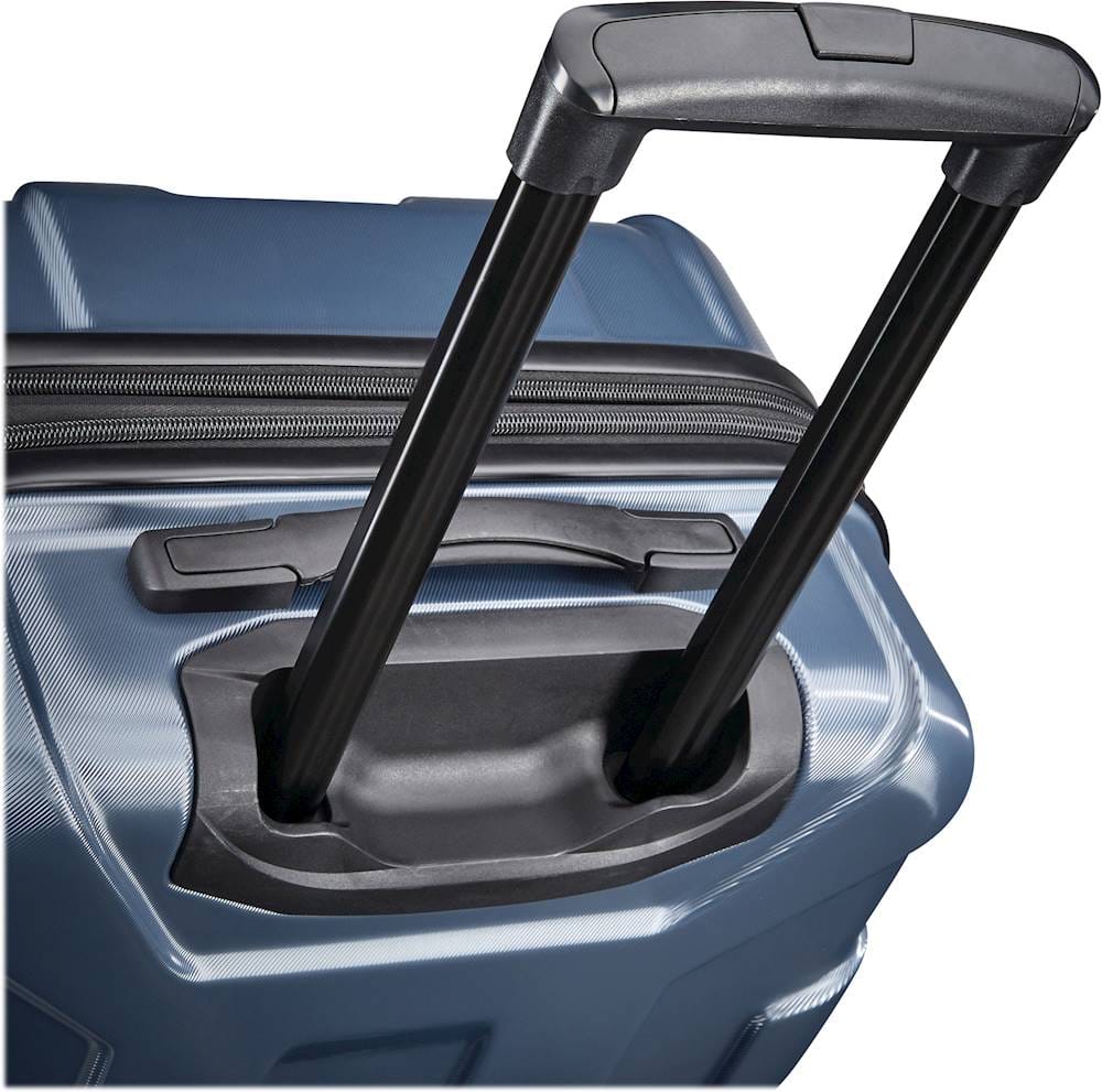 samsonite slate blue luggage