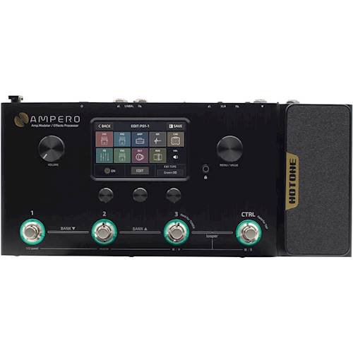 Hotone – Ampero Amp Modeler and Effects Processor – Black