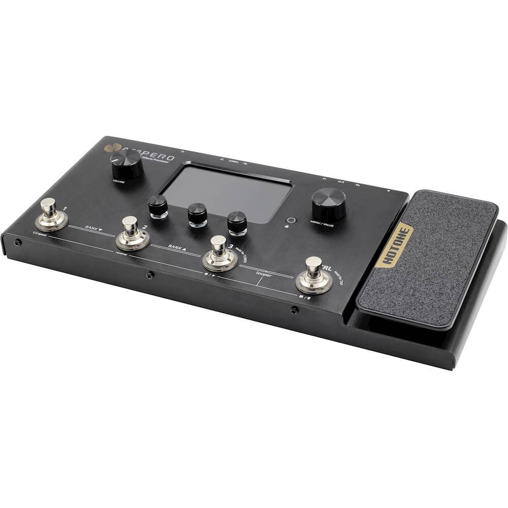 Alt View 12. Hotone - Ampero Amp Modeler and Effects Processor - Black.
