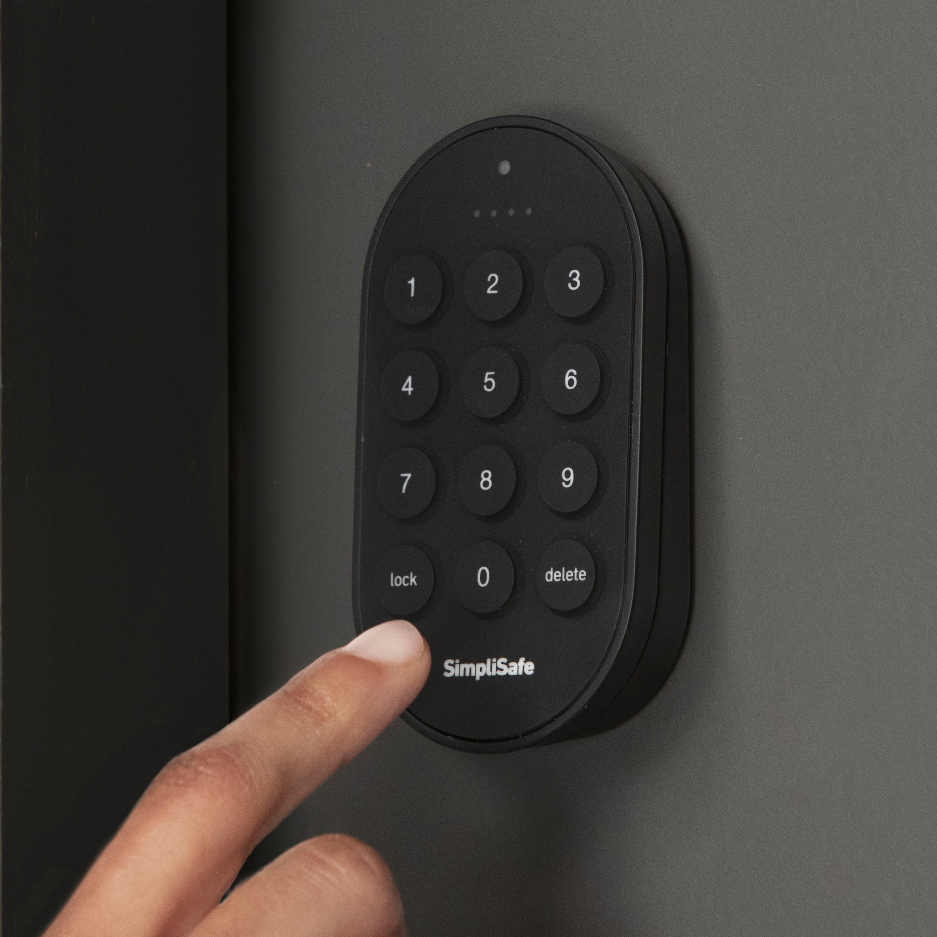 SimpliSafe - Smart Lock + PIN Pad - Black | eBay