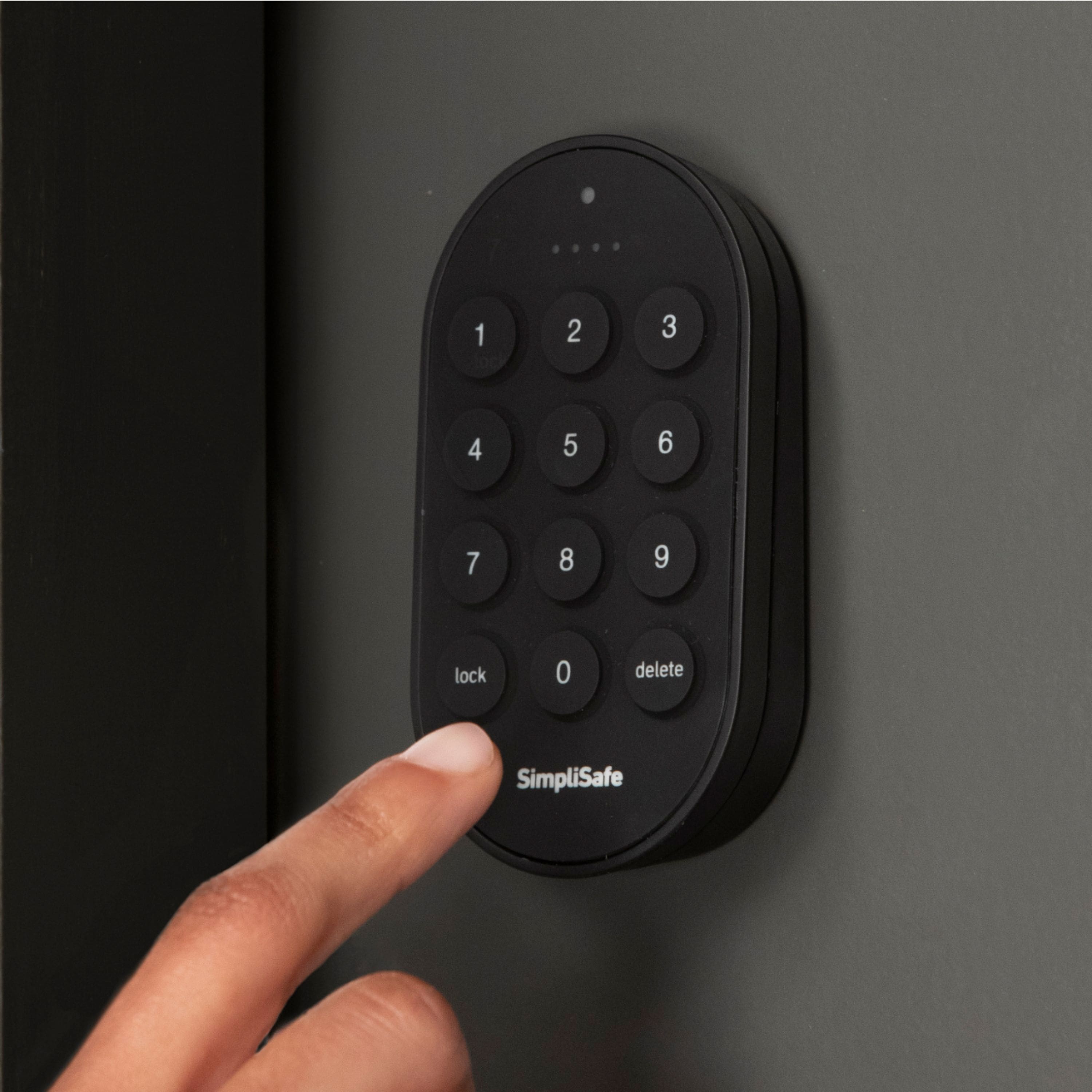 Alt View 11. SimpliSafe - Smart Lock - Compatible with Gen 3 home security system - Black.