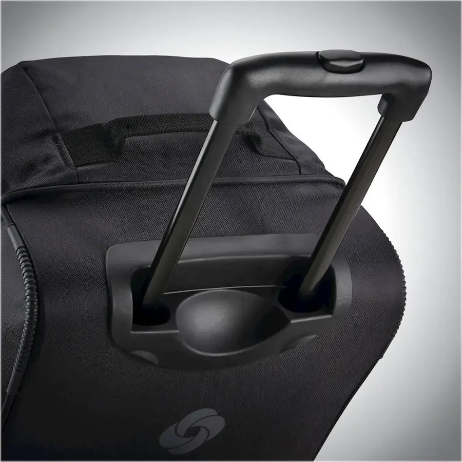 Alt View 17. Samsonite - Andante 2 24" Wheeled Duffel Bag - Black.