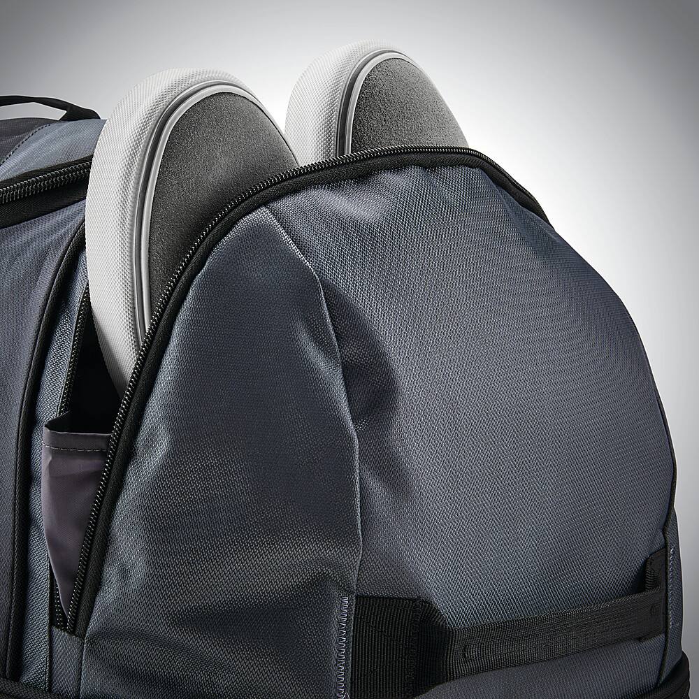 Alt View 14. Samsonite - Andante 2 23" Wheeled Duffel Bag - Black/River Rock.