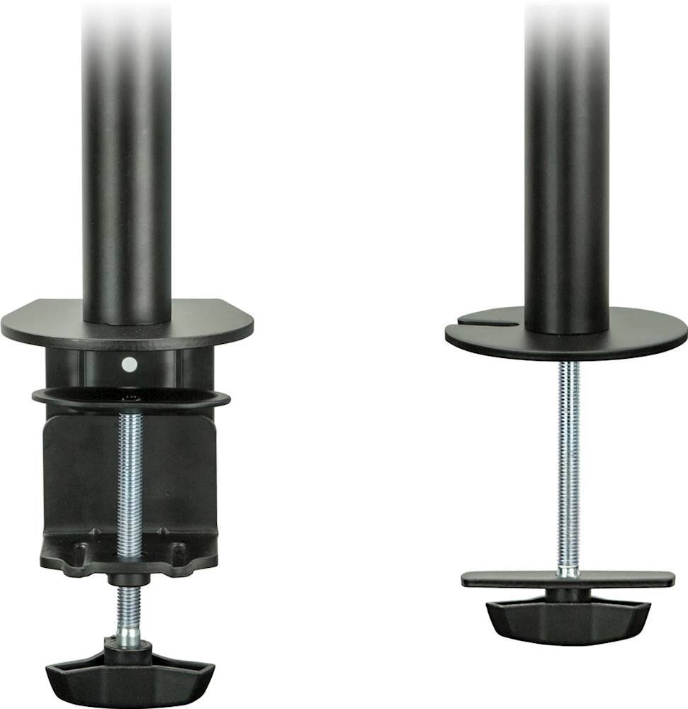 Alt View 12. Mount-It! - Full Motion Dual Monitor Desk Mount Up to 27" - Black.