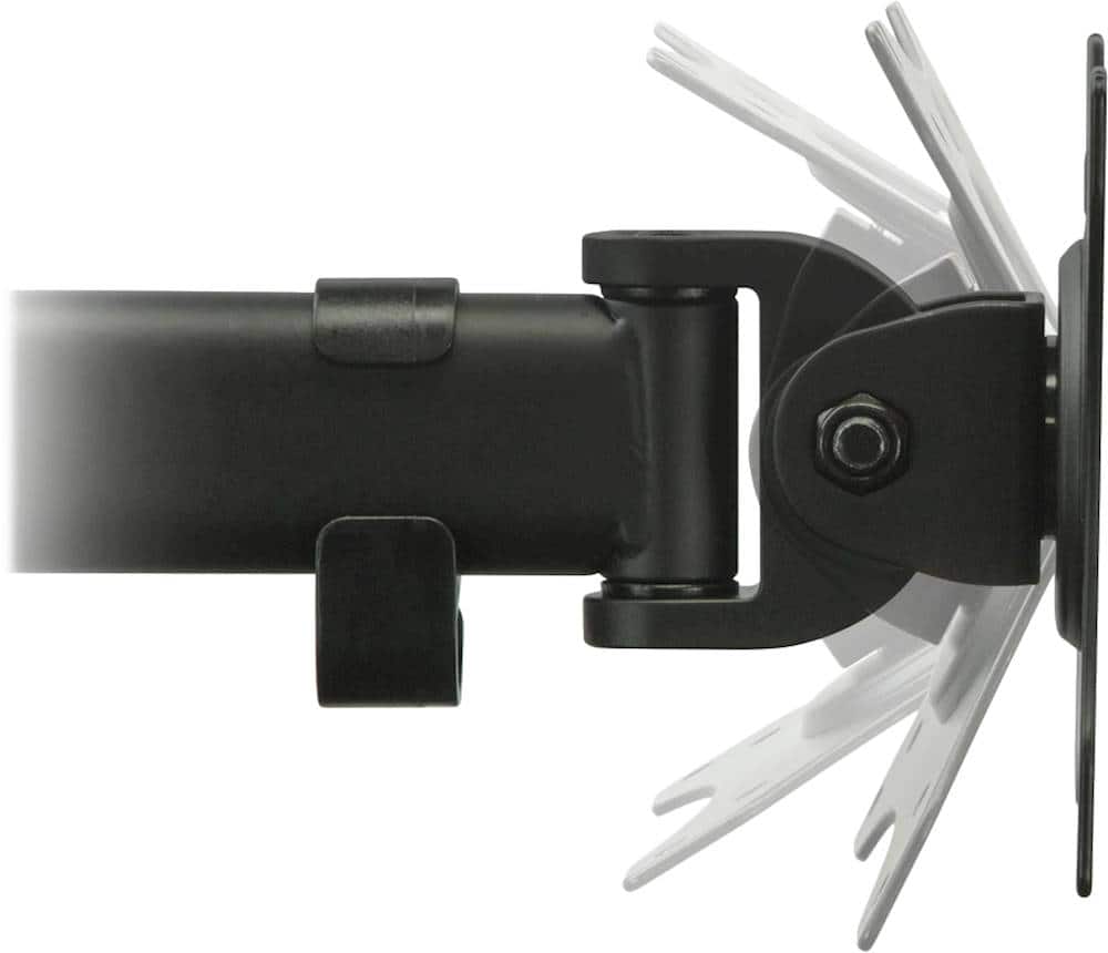 Alt View 17. Mount-It! - Full Motion Dual Monitor Desk Mount Up to 27" - Black.