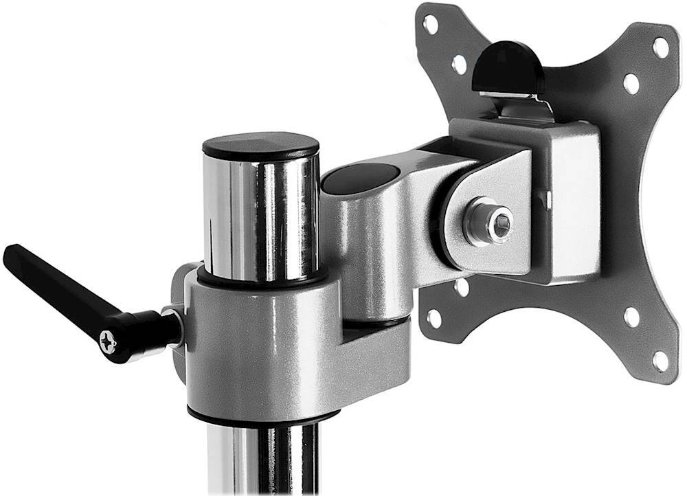 Alt View 12. Mount-It! - Triple Monitor Desk Mount - Silver.