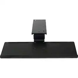 Mount-It! - Ergonomic Under-Desk Keyboard Tray - Slate Black