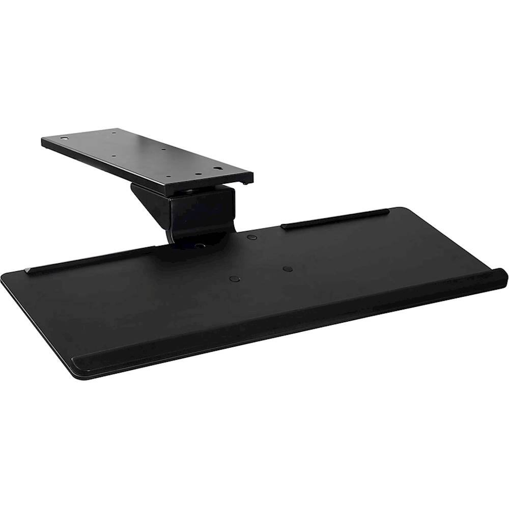 Alt View 11. Mount-It! - Ergonomic Under-Desk Keyboard Tray - Slate Black.