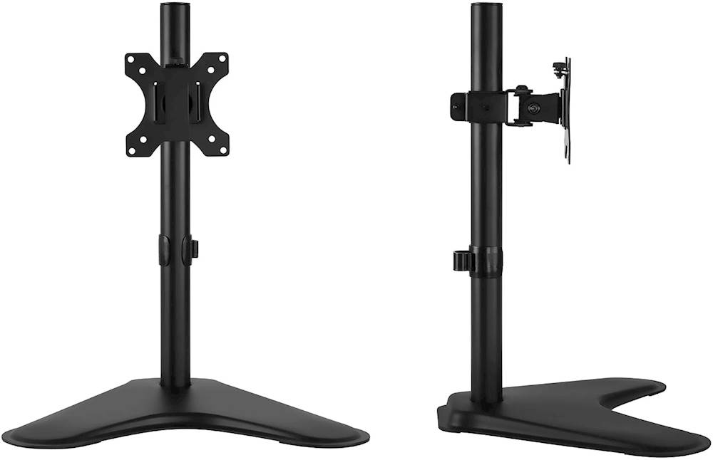 Mount-It! Dual Monitor Desk Stand Black MI-102781 - Best Buy