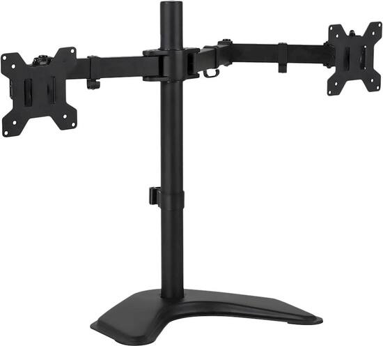 Mount It Dual Monitor Desk Stand Black MI 102781 Best Buy