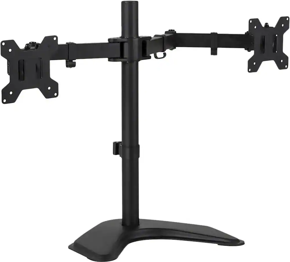 Mount-It! - Dual Monitor Desk Stand up to 32" - Black